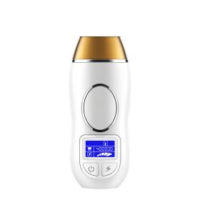 Home Painless IPL Laser Hair Removal Instrument (Option: Gold blue screen-EU)