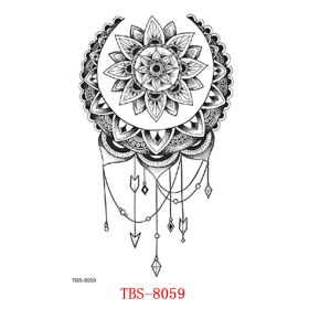 Waterproof Tattoo With Totem Characters (Option: 8059)