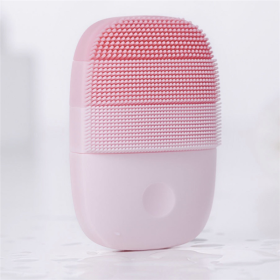 Silicone Brush Face Washer (Color: Pink)