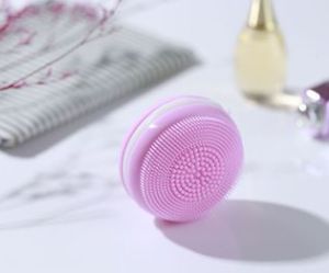 Electric cleansing brush (Option: Girl pink)