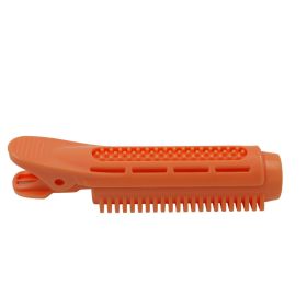 Hairdressing Clip Partition Clip Hair Natural And Seamless Styling Clip (Color: Orange)