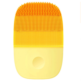 Silicone Brush Face Washer (Color: Orange)