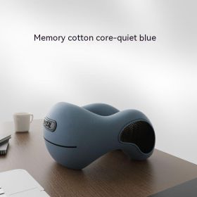 Nap Pillow Office Lunch Break Artifact Lying On The Table Sleeping Pillow Children's Special Nap Sleeping Pillow Pillow (Option: Memory Foam Inner Core Blue)