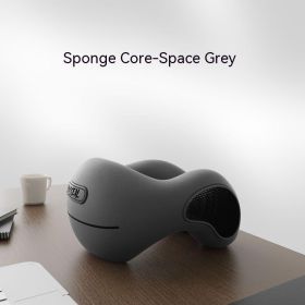 Nap Pillow Office Lunch Break Artifact Lying On The Table Sleeping Pillow Children's Special Nap Sleeping Pillow Pillow (Option: Sponge Inner Core Gray)