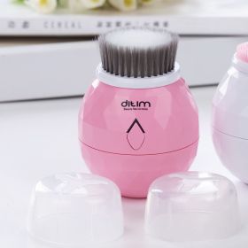 Cleansing instrument wash brush (Color: Pink)