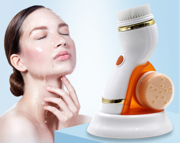Electric pore cleaner (Color: Orange)