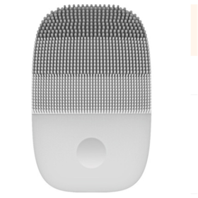 Silicone Brush Face Washer (Color: Grey)
