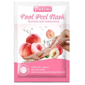 Horny Dead Skin Foot Mask Calluses Slippery (Option: Peach foot mask)