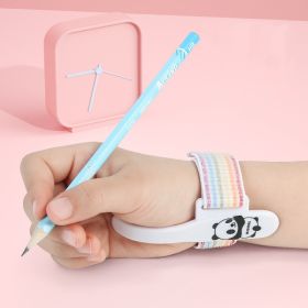 Anti Hook Wrist Orthotic Device Student's Pen Holding Posture (Option: Rainbow color)