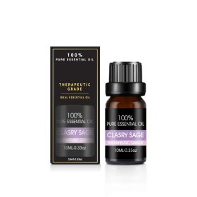 Organic Essential Oils Set Top Sale 100 Natural Therapeutic Grade Aromatherapy Oil Gift kit for Diffuser (Option: Sage essential oil)