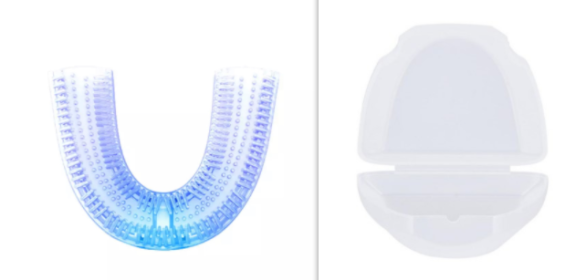 U-shaped lazy ultrasonic electric toothbrush (Option: SET)