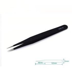 Stainless Steel Antistatic Pointed Tweezers (Option: Style A)