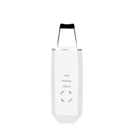 Beauty Instrument Handheld Massage Household Facial Cleaner Skin Rejuvenation Shoveling Machine (Option: White-USB)