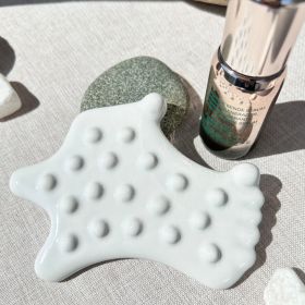 Ceramic Scraping Facial Massage Beauty Board (Option: Starfish style)