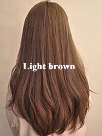 Black Coconut Oil Hair Dye Cover Up (Option: Light Brown)