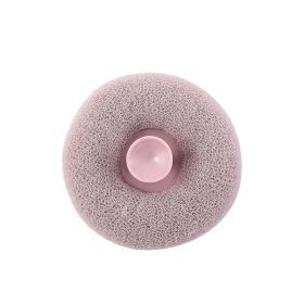 Foaming Net Ball Non-scattered Massage (Color: Pink)